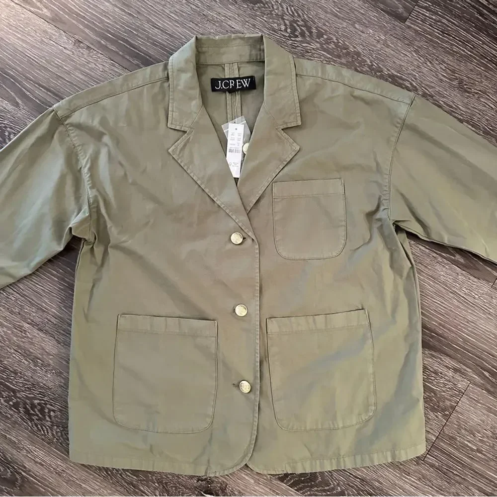 J. Crew Blazer-jacket in chino New